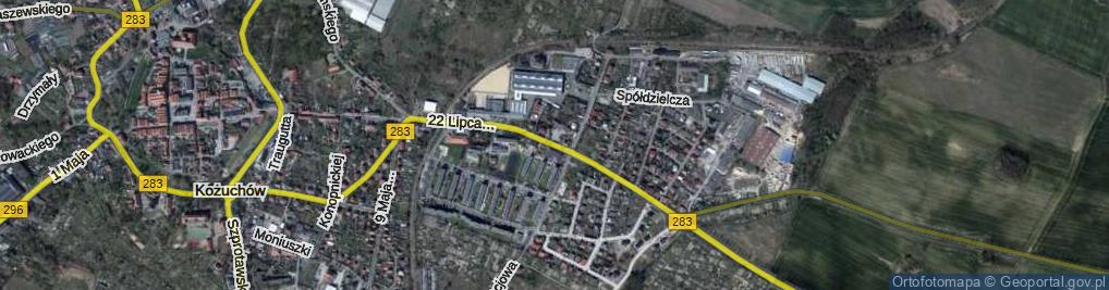 Zdjęcie satelitarne 22 Lipca 1807 ul.